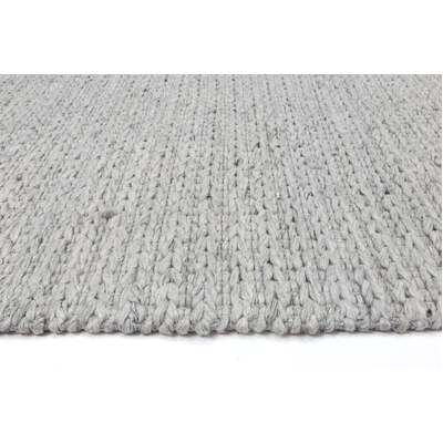 Cue Grey Wool Blend Rug 240x330cm