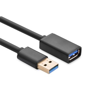 Usb 3.0 Extension Male To Female Cable 1M Black (10368)