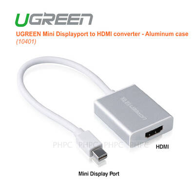 UGREEN mini DisplayPort male to HDMI female converter cable (10401)