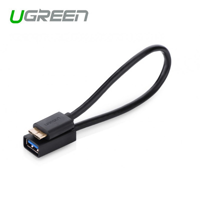 Micro Usb 3.0 Otg Cable For Samsung Note 3/S4/S5 - Black (10816)