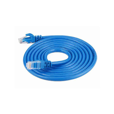 Cat6 Utp Lan Cable Blue Color 26Awg Cca 10M  (11205)