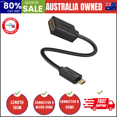 20134 Micro Hdmi Male To Hdmi Female Cable