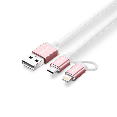 Micro-Usb To Usb Cable With Mfi Certified Iphone Adapter 1.5M(30471)