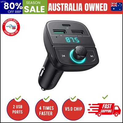 80910 Car Bluetooth 5.0 Fm Transmitter