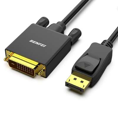 DisplayPort to DVI 1.8m (6 Feet) Cable