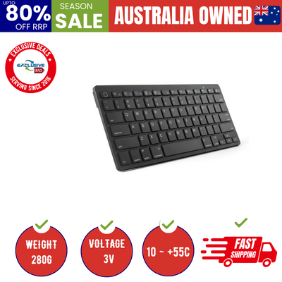 Ultra Slim Wireless Bluetooth Keyboard