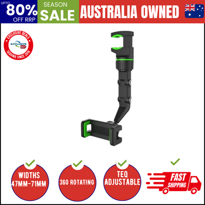 Adjustable Phone Holder Car Rearview Mirror Mount