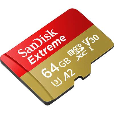 SANDISK SDSQXA2-064G-GN6MATF Extreme A2 V30 UHS-I/U3 160R/60W WITH SD ADAPTER