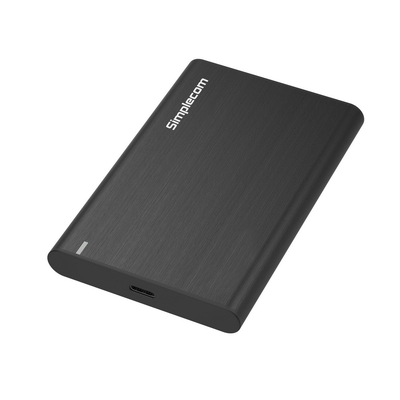 Aluminium 2.5'' Sata Hdd/Ssd To Usb 3.1 Enclosure Black