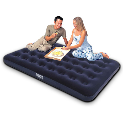 Queen Inflatable Air Bed Heavy Duty Durable Camping