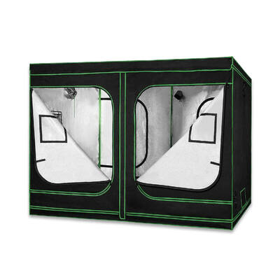 Garden Greens Grow Tent Kits 2.4M X 1.2M X 2M Hydroponics Indoor Grow System