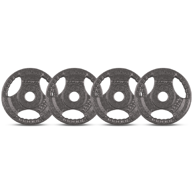 1.25kg Tri-Grip Standard Plates 25mm (Set of 4)