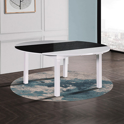 Trendy Dining Table Black & White