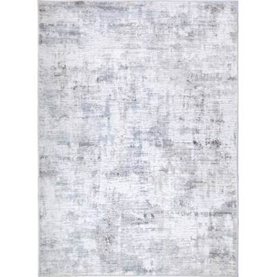 Stylish Evalina Grey Vintage Rug - 80x230