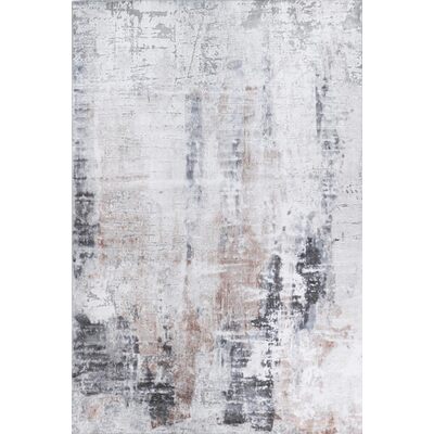 Sleek Leopold Ash Ivory Rug - 160x230