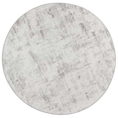 Sleek Alfred Ivory Round Rug - 160x160