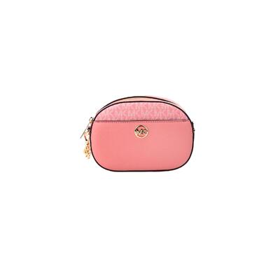 Michael Kors Jet Set Tea Rose Crossbody Glamour In Bloom