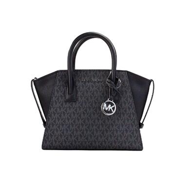 Avant-Garde Noir Michael Kors' Avril Small Black Satchel