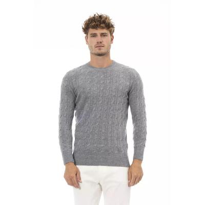 Alpha Studio Men'S Slate Viscose Knit - 50 It