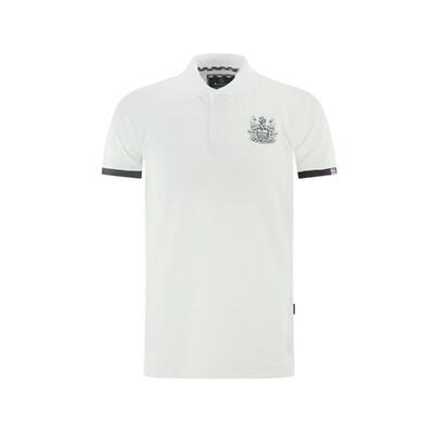 Aquascutum White Cotton Polo - L Classic Polo Charm