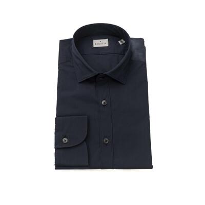 Bagutta 2Xl Blue Cotton Shirt