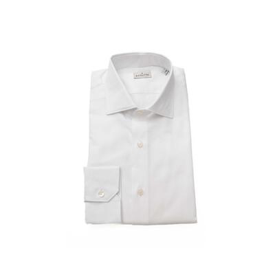 L White Bagutta Men'S Cotton Shirt