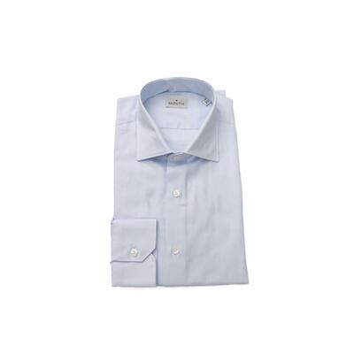 Stylish Light Blue Bagutta Men'S Cotton Shirt