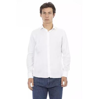 M White Baldinini Trend Men'S Cotton Shirt