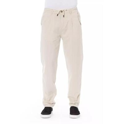 Baldinini Beige Cotton Jeans - W30 Us