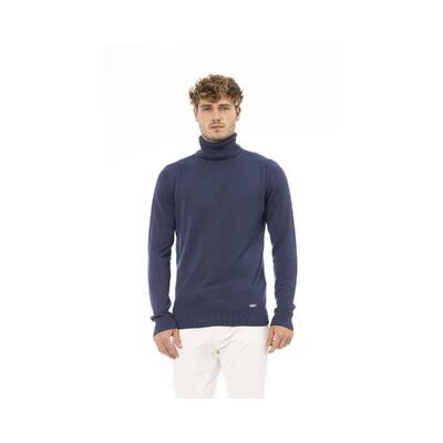 Modal Magnificence Baldinini Trend Men'S 50 It Blue Sweater