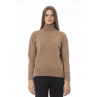 Beige Bliss Baldinini Trend Wool Sweater