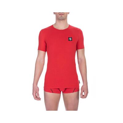 Red Crew Twin Pack - Bikkembergs Men'S Tee Shirt