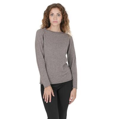 Misty Morning Women'S Cashmere Boatneck Sweater