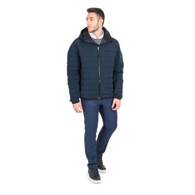 Deep Waters Men'S Navy Polyester-Polyamide Outerwear