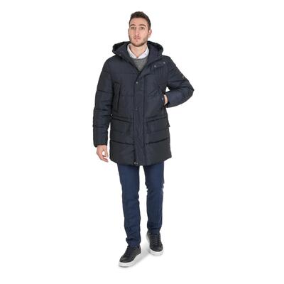 Midnight Elegance Hugo Boss Navy Outerwear - 52 Eu