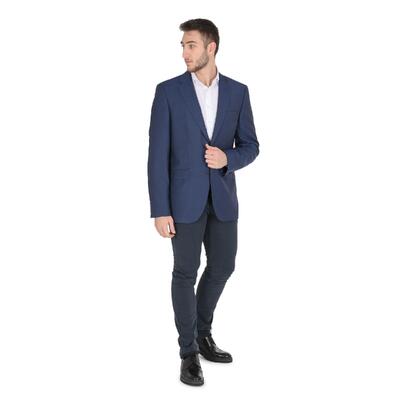 Hugo Boss Men'S Dark Blue Wool Jacket - 26