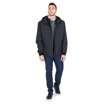 Twilight Horizon Men'S Navy Polyester Jacket