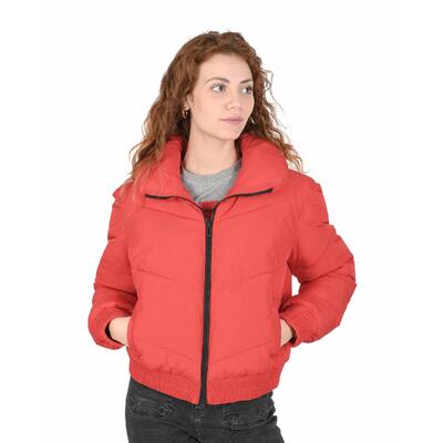 Hugo Boss Red Polyamide Jacket Scarlet Statement