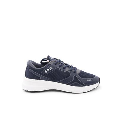 Boss Blue Hugo Boss'S Dark Blue Sneakers