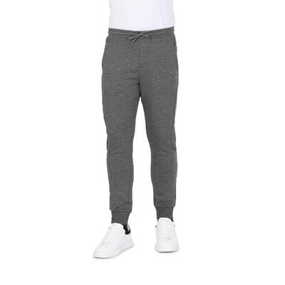 Grey Flex Hugo Boss Men'S Grey Cotton Blend Stretch Pants (2Xl)