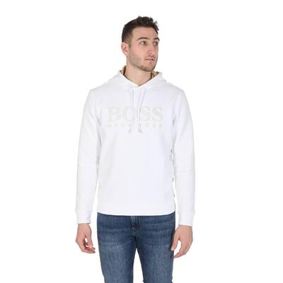 Hugo Boss White Blend Sweat - L