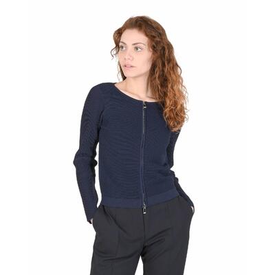 Boss Blue Knit Sweater Women'S Elegance - S