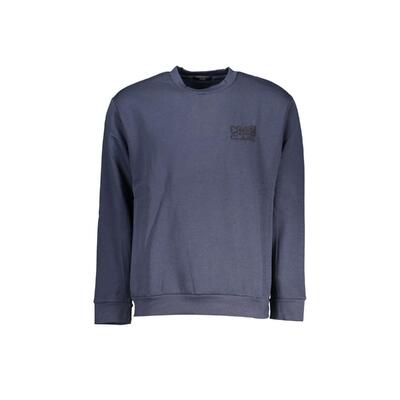 Vibrant Blue Cotton Sweater - Cavalli Class (L)