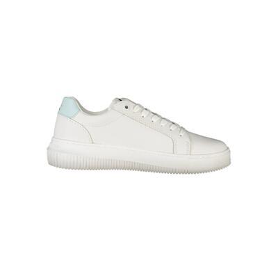 Elegance In Calvin Klein White Poly Sneaker - 40 Eu