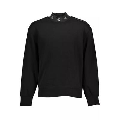 Calvin Klein Men'S Ebony Cotton Sweater - L