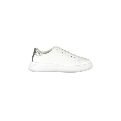 Calvin Klein Stylish White Shoes - Size 38 Eu