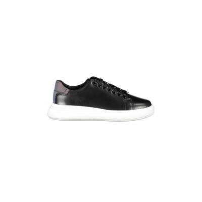 Calvin Klein Women'S Black Poly Sneaker - 38 Eu