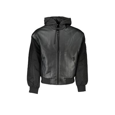 Xl Calvin Klein Black Polyethylene Jacket