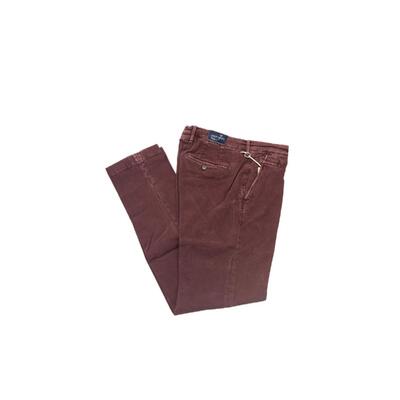 Wine Whisper Jacob Cohen Men'S Burgundy Cotton Jeans (W32 Us)