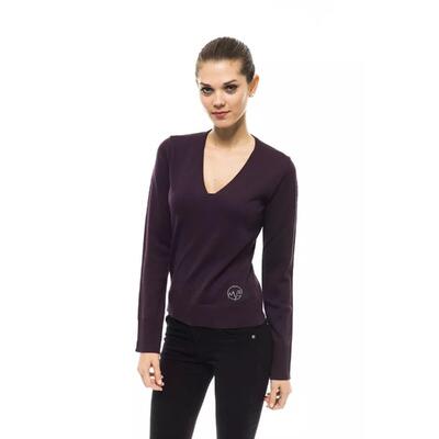 Purple Wool Sweater - Montana Blu (Women'S)